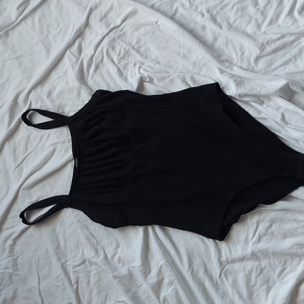 wild fable Black Bodysuit